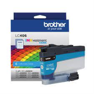 Brother LC406C Cyan Ink Cartridge