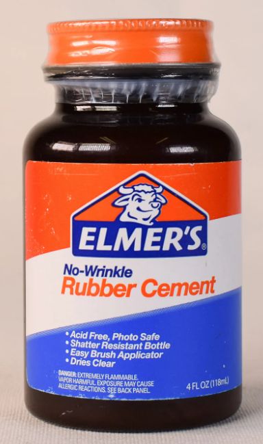 Rubber Cement, 4 oz