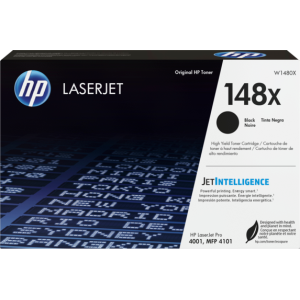 HP 148X Black Toner Cartridge, High Yield