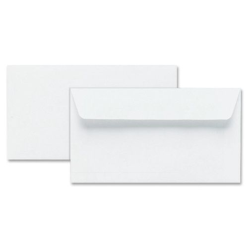 Hilroy #8 Security Envelopes,  6 1/2" x 3 5/8", Peel &amp; Seal, White, Box of 55