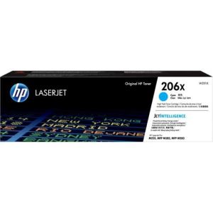 HP 206X High Yield Cyan Toner Cartridge