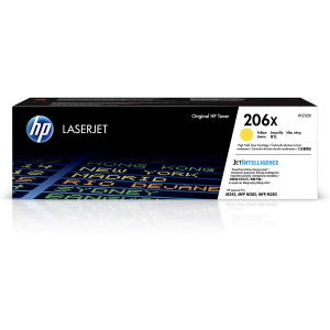HP 206X High Yield Yellow Toner Cartridge