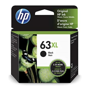 HP 63XL High Yield Black Ink Cartridge