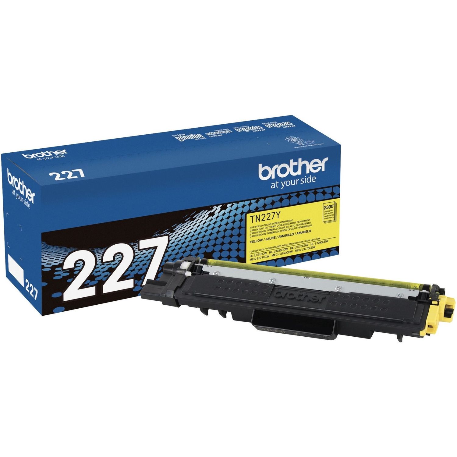 Brother TN227Y High Yield Yellow Toner Cartridge