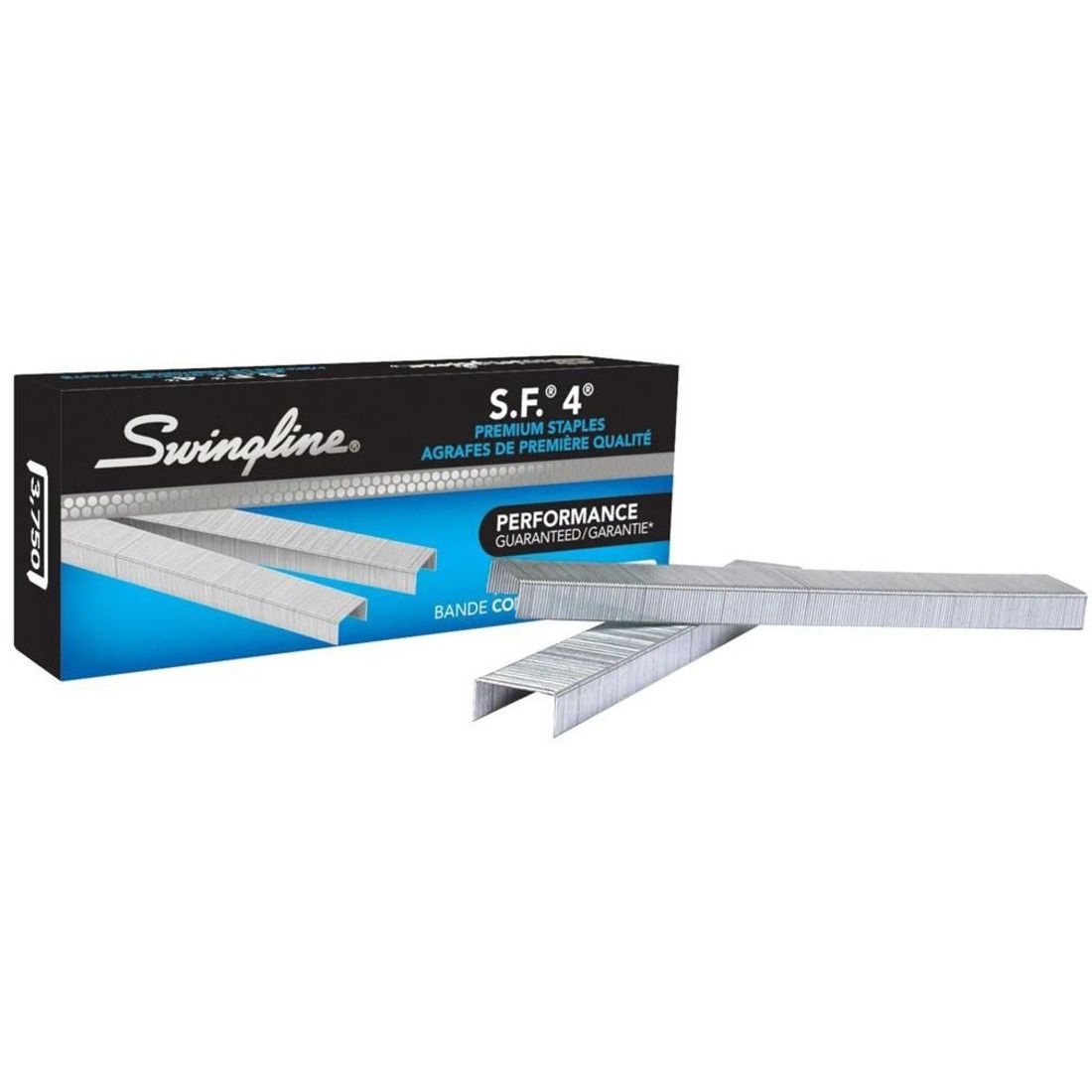 Swingline Premium Staples, S.F. 4, Box of 3,750