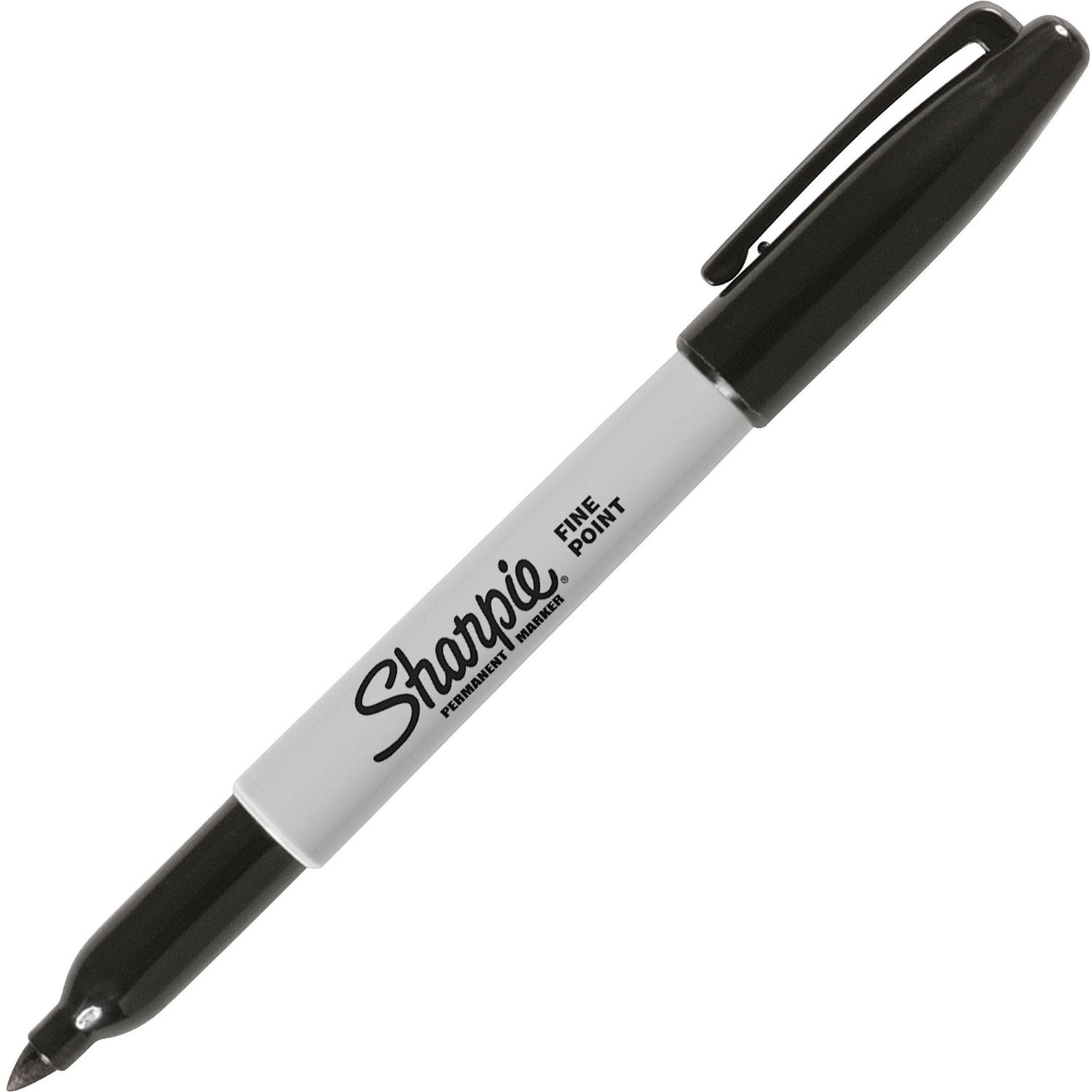 Sharpie Permanent Marker, Fine Point, Black
