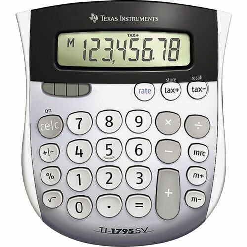 Texas Instruments TI-1795SV SuperView Calculator, 8 Digit, Solar