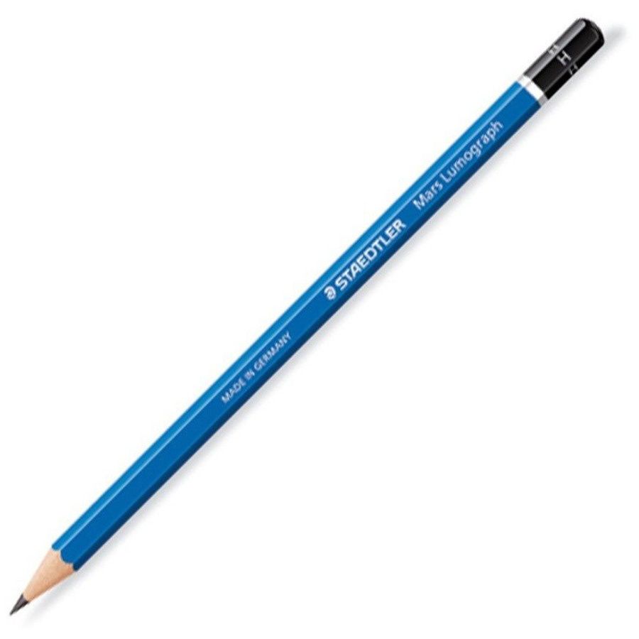 Staedtler Mars Lumograph Drawing/Sketching Pencil, H