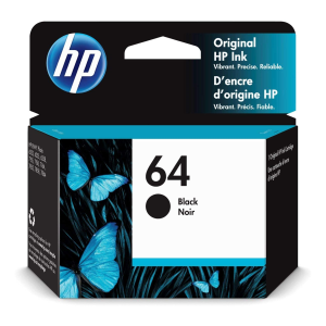 HP 64 Black Inkjet Cartridge