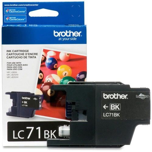 Brother LC71BK Black Ink Cartridge