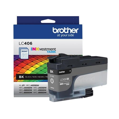 Brother LC406BK Black Ink Cartridge