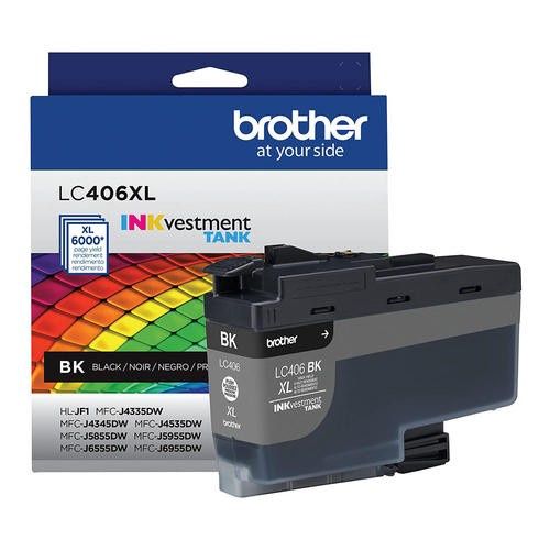 Brother LC406XLBK High Yield Black Ink Cartridge