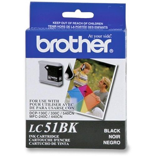 Brother LC51BK Black Ink Cartridge