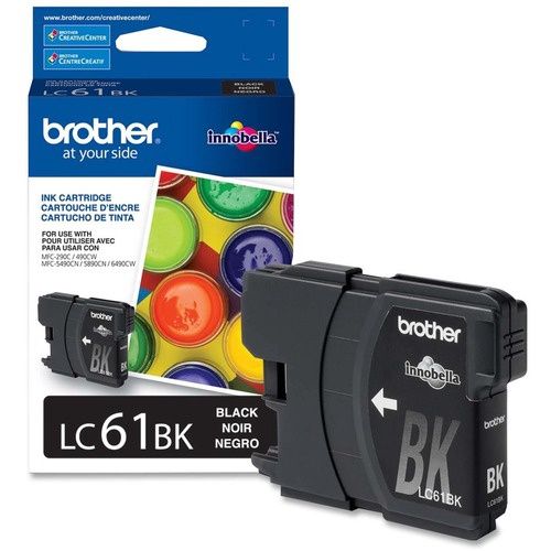 Brother LC61BK Black Ink Cartridge