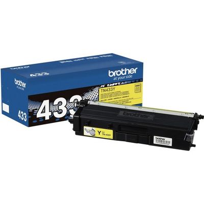 Brother TN433Y High Yield Yellow Toner Cartridge