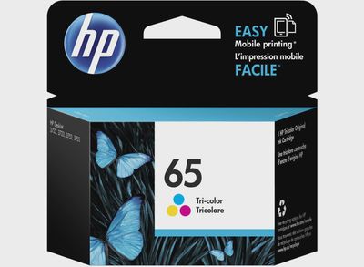 HP 65 Tri-colour Ink Cartridge