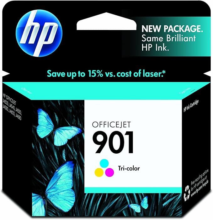 HP 901 Tri-Color Ink Cartridge