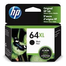 HP 64XL High Yield Black Inkjet Cartridge