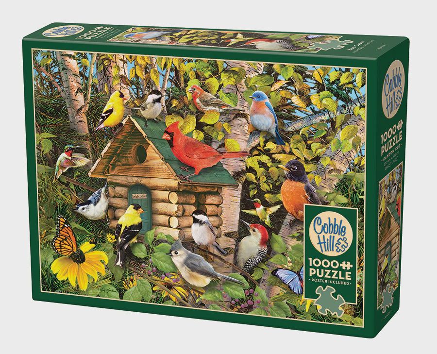 Cobble Hill 1000 Piece Puzzle - Bird Cabin
