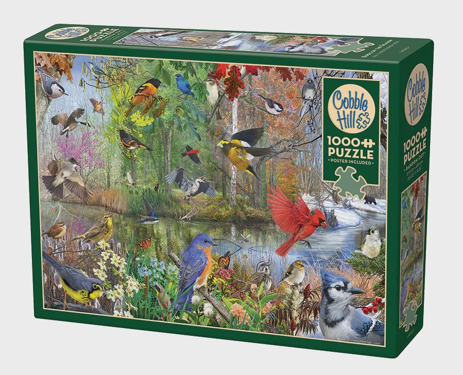 Cobble Hill 1000 Piece Puzzle - Birds of the Season