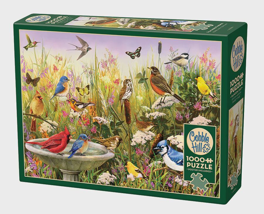 Cobble Hill 1000 Piece Puzzle - Feathered Friends