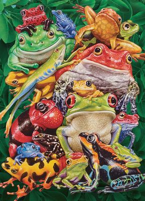 Cobble Hill 1000 Piece Puzzle -Frog Business