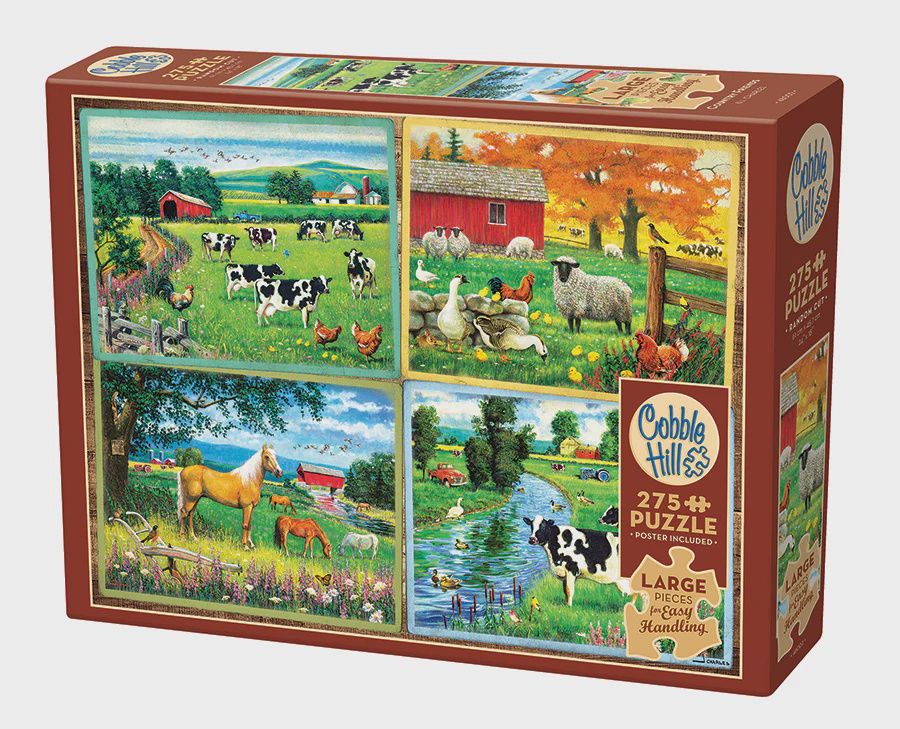 Cobble Hill 275 Piece Puzzle - Country Friends
