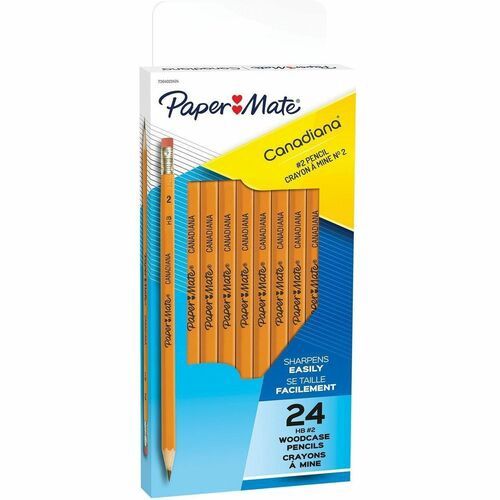 Paper Mate Wood Pencil, HB, Box of 24