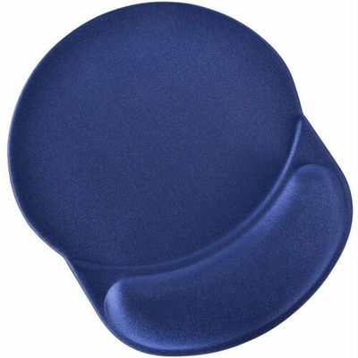 DAC Ergonomics Racetrack Super-Gel Mouse Pad With Palm Rest, Blue