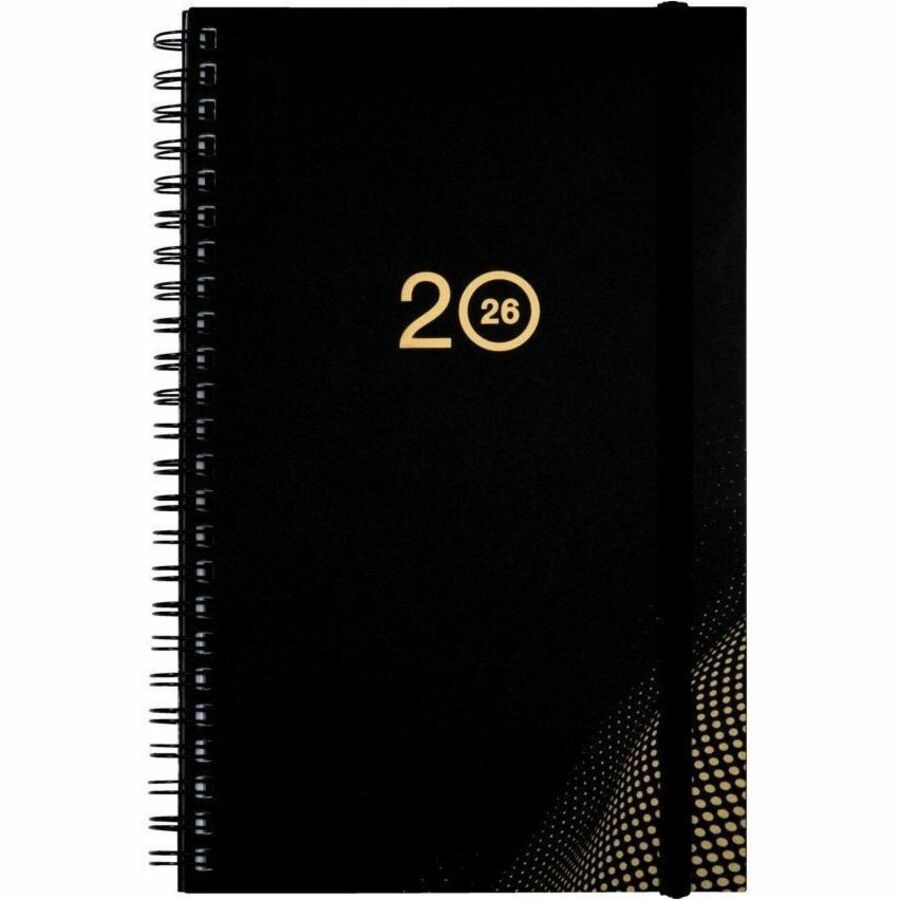 Basics Weekly Diary Agenda, Bilingual, 8" x 5", 2026