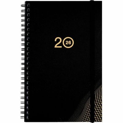 Basics Weekly Diary Agenda, Bilingual, 8" x 5", 2026