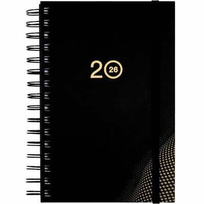 Basics Daily Diary Agenda, Bilingual, 8" x 5", 2026