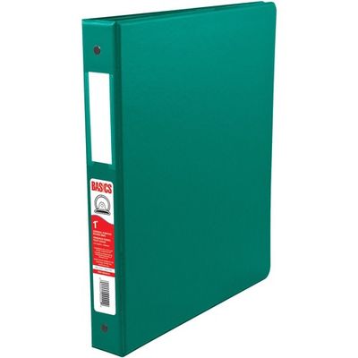 Round Ring Binder 1" Green