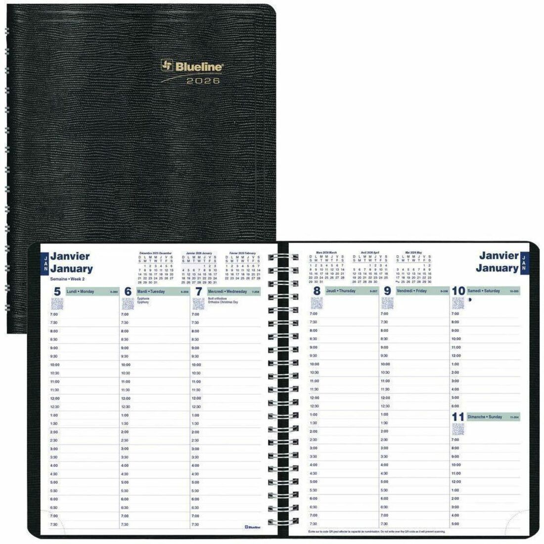 Blueline Weekly Planner, C1510.81BT, 6.5 x 8, 2026
