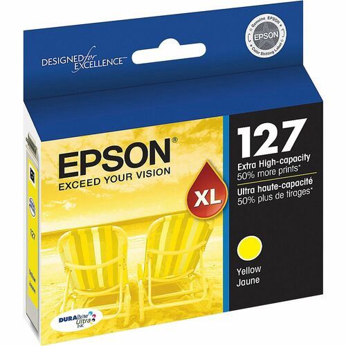 Epson 127XL Extra High-capacity Yellow Ink Cartridge