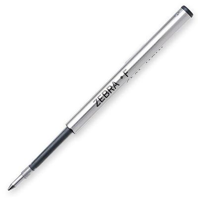 Zebra Pen F-Series Pen Refill, Fine Point 0.7mm, Black