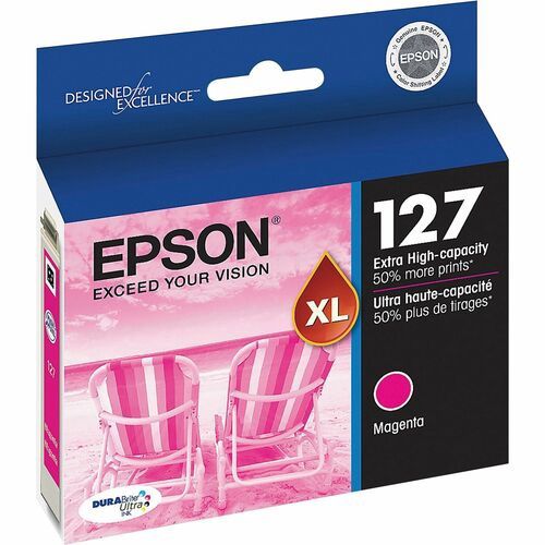 Epson 127XL Extra High-capacity Magenta Ink Cartridge