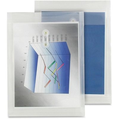 Winnable Transparent Poly Envelope With Clasp, 9.5 x 13"
