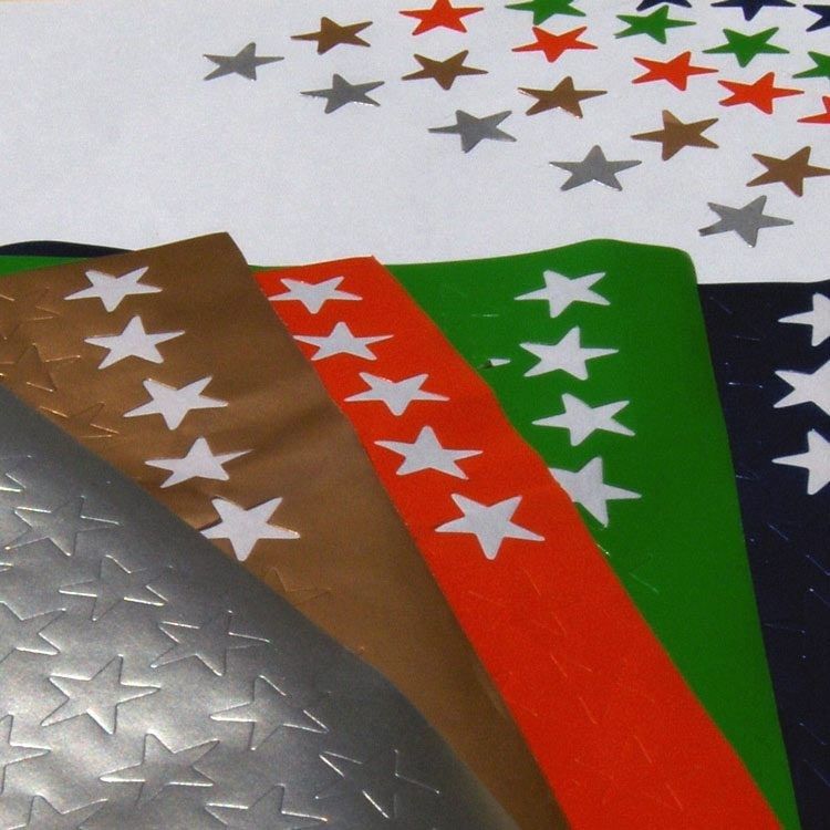 ½” Assorted Colour Star Stickers