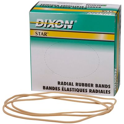 #6 Rubber Bands, 1/16" X 6", 1/4lb Box