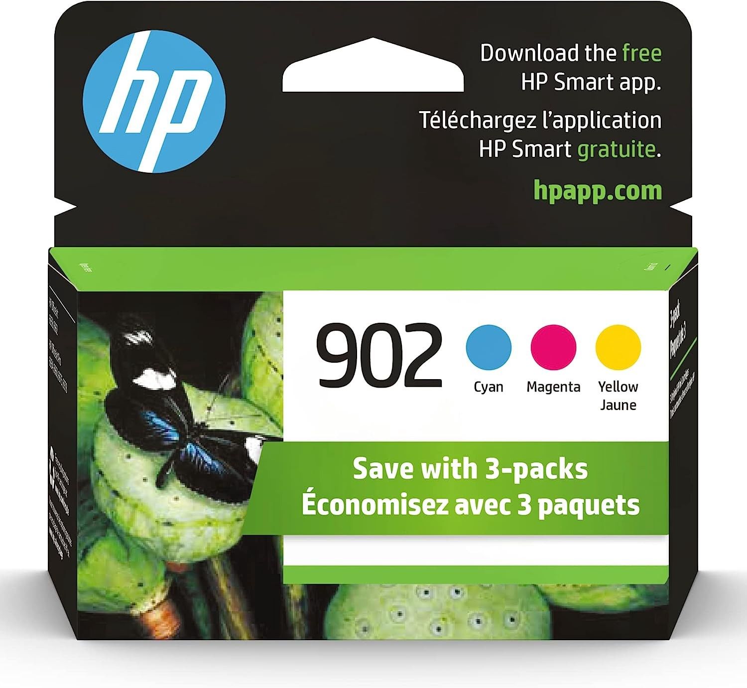 HP 902 Colour Combo Pack, C/Y/M