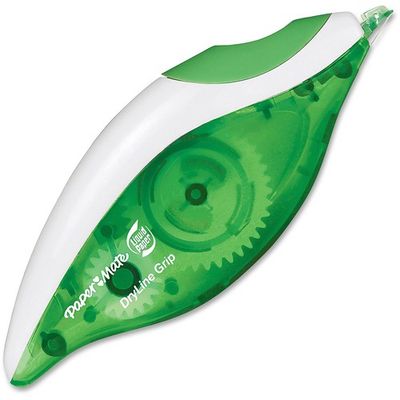 Paper Mate Dryline Grip Correction Tape, 0.20" x 27.8', 3 Pack