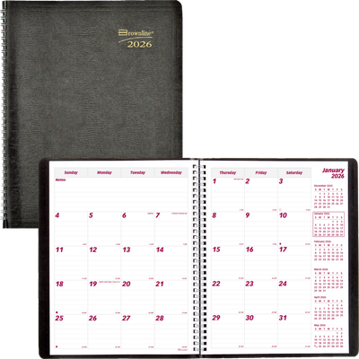 Brownline 16-Month Monthly Planner, 11 x 8-1/2"