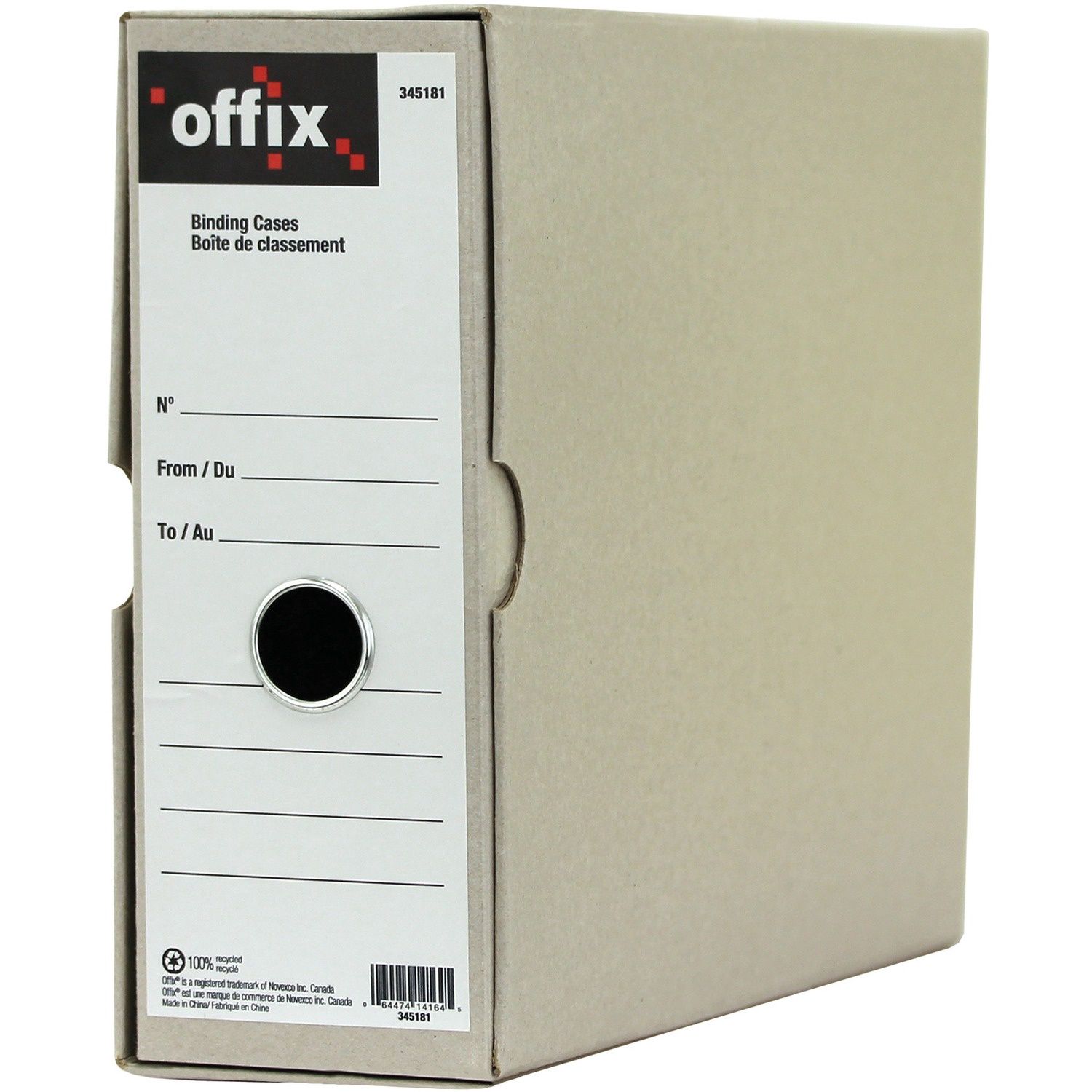 Offix Binding Cases, Letter Size, Pack of 6