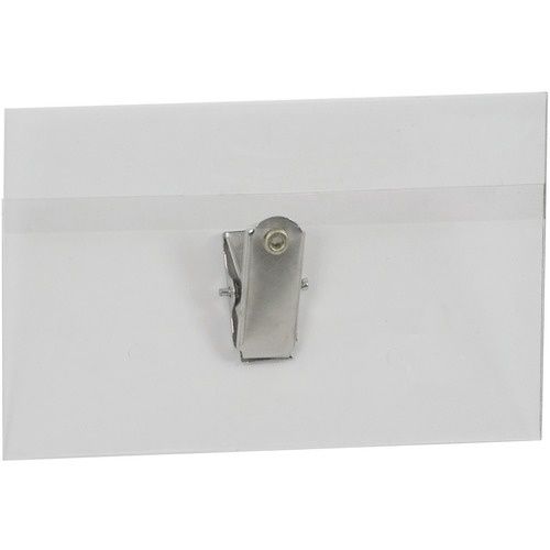 ID Badge Holders, Clip On, 3 1/2 x 2 1/4, 10 Pack