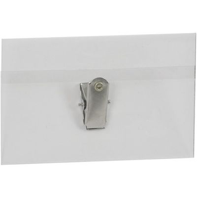 ID Badge Holders, Clip On, 3 1/2 x 2 1/4, 10 Pack
