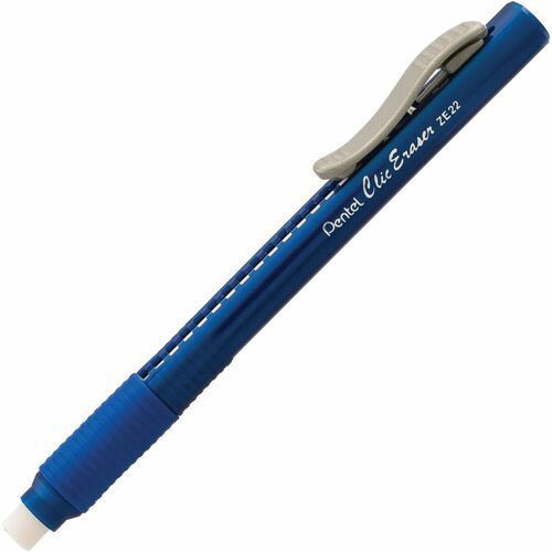 Pentel Clic Eraser, Blue, Refillable