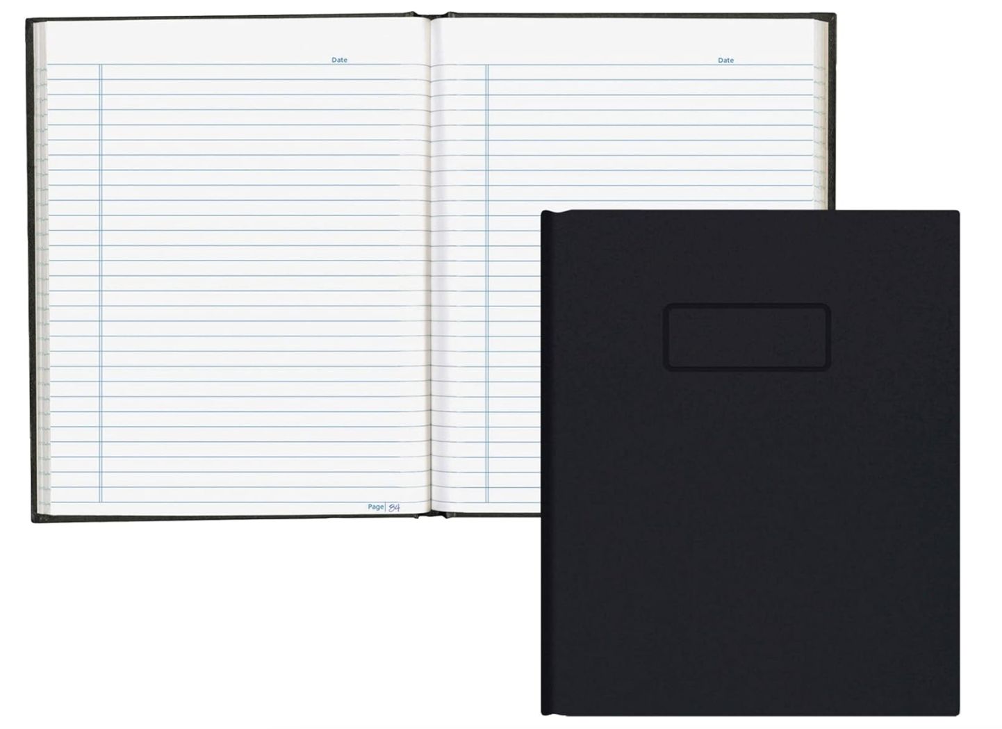 Blueline Hardbound Notebook, A9, 192 Pages