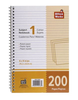 200-Page Coil Notebook