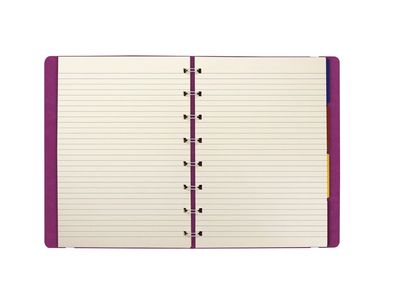 Filofax Refillable A5 Notebook, 112 Pages, Fuchsia
